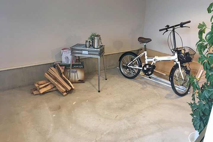 雨を気にせず自転車もしまえる床下収納 収納アイデア 施工例ギャラリー ケイアイプレストは新築一戸建 土地販売の不動産会社 ケイアイスター不動産グループ