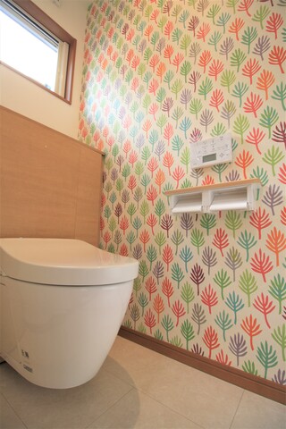 トイレアクセントクロス その他 施工例ギャラリー さいたま市 加須市 久喜市 上尾市の新築一戸建 土地分譲 リフォームならプレスト ホーム 売主